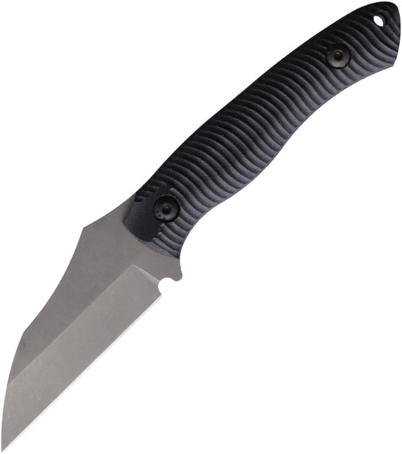 Wachtman Knife & Tool Kliff Fixed Blade Black WCH - Wachtman Knife & Tool