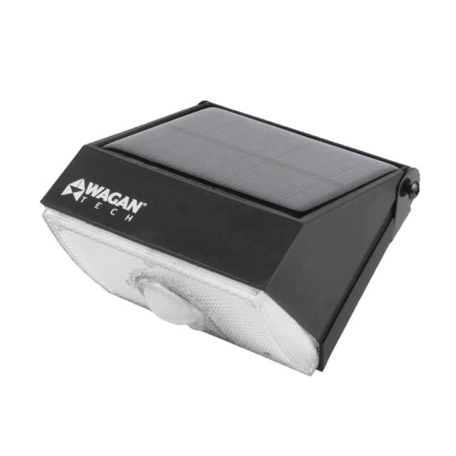 Wagan Tech 1000 Lumen Solar Wall Light Black One Size - Wagan Tech