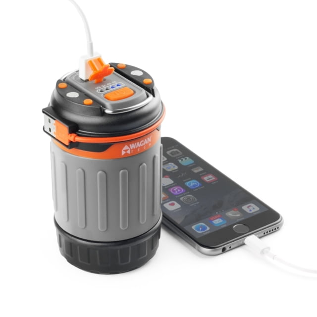 Wagan Tech Brite-Nite Pop-Up USB Lantern Orange One Size - Wagan Tech