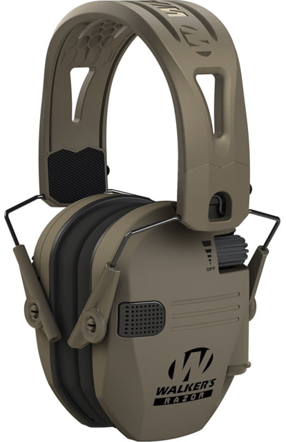 DEMO Walkers Razor Tacti-Grip Series Electronic Ear Muffs 23 dB NRR FDE GWP-RSEMRH-MFDE - Walkers