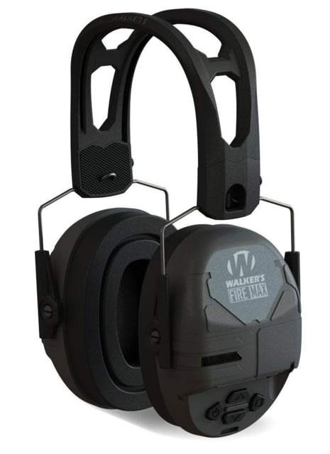 USED Walkers Digital Muff Firemax Rechargeable Black Black GWP-DFM