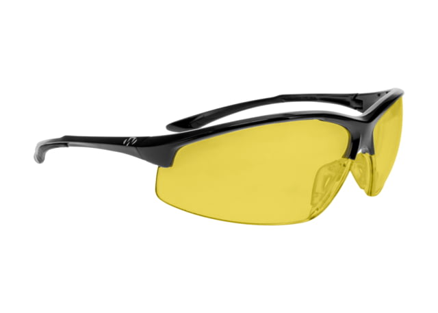 Walkers IKON Tanker Glasses Black Frame Amber Lenses