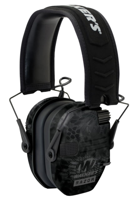 Walkers  Razor Slim Electronic Polymer 23 DB Over The Head Typhoon Camo
