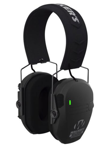 Walkers Razor Rechargeable Ear 21dB Muffs Black