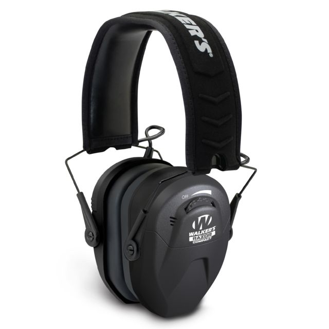 Walkers Walkers Razor Compact Electronic Youth & Women Ear Muffs 23 dB NRR Black GWP-CRSEM - $55.89 at Optics Planet