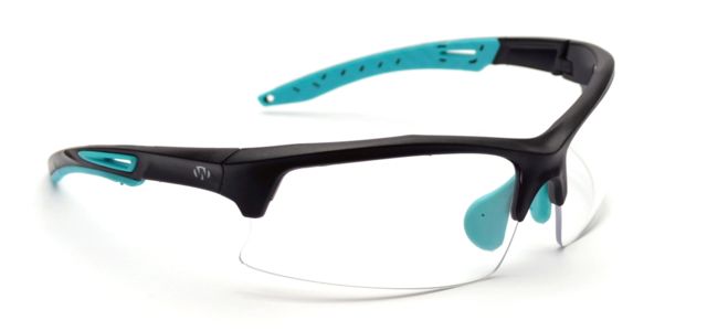 Walkers Teal Shooting Glasses - Clear Lenses