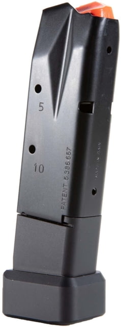 D Walther Q-Series Extended Walther PPQ M2 9mm Caliber Magazine 10-Round Black Ammo