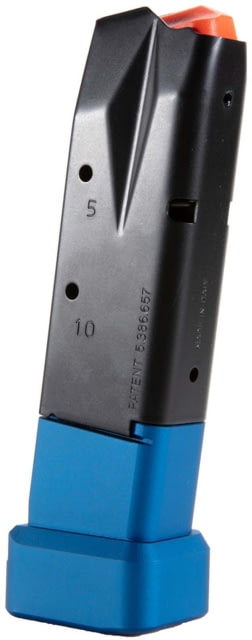 ther Q-Series Extended Walther PPQ M2 9mm Caliber Magazine 10-Round Blue Ammo