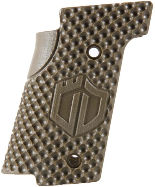 Walther Q5 SF G10 Thin Handgun Grips Bogies OD Green - Walther Arms