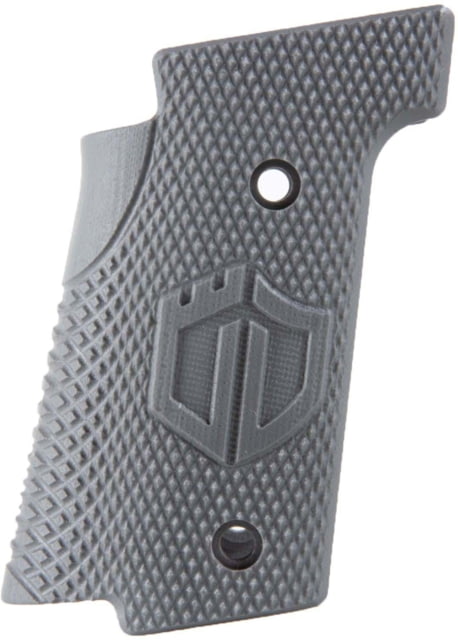 Walther Q5 SF G10 Thin Handgun Grips Checkered Gray - Walther Arms