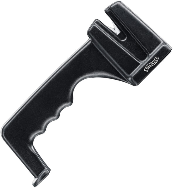 Walther Ceramic Knife Sharpener 7.5" overall Black ABS handle - Walther