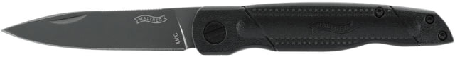 Walther CSK Folding Knife 2.7in 440C Spearpoint Polymer Rubberized Handle - Walther