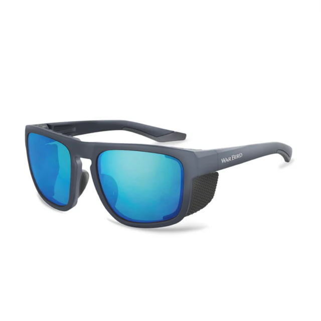 WarBird Dead Space Glasses Navy Frame/Smoke Lens/Ice Blue Shield