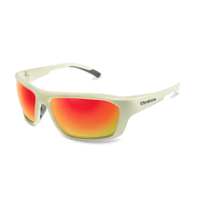 War Bird Enfilade Glasses Tan Frames/Brown Lens/Red Shield - War Bird