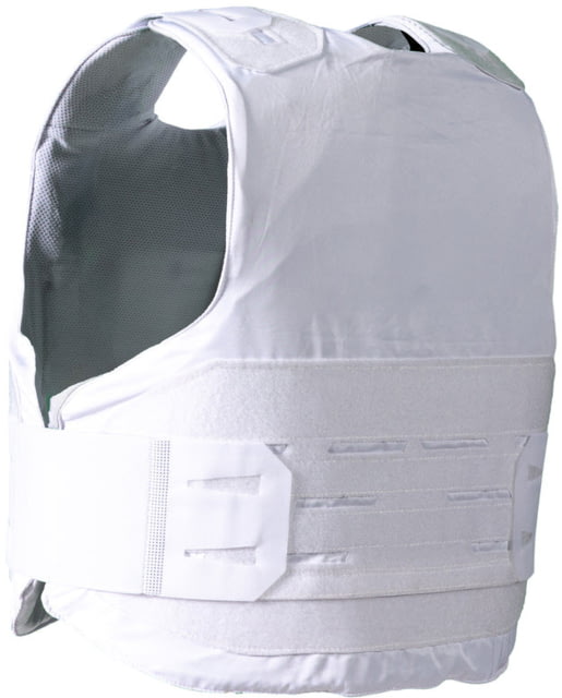 War Bird Ghost Hawk Concealable Armor System with Hoss Level IIIA Ballistics White X-Large/X-Long - War Bird