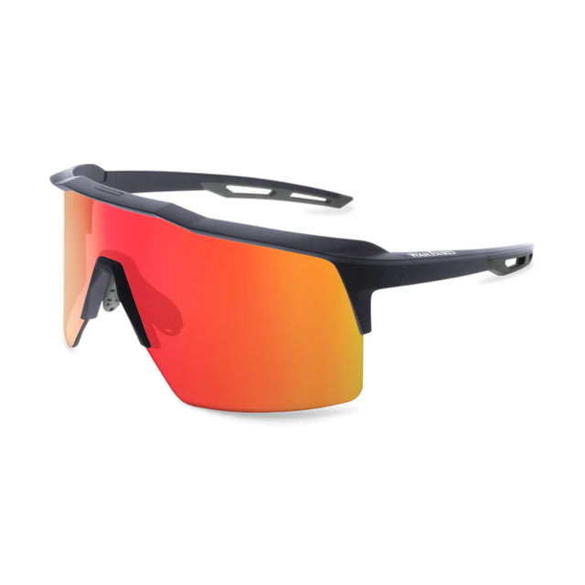 War Bird Ghost Wolf Glasses Navy Frames/ Brown Lens/Red Shield - War Bird