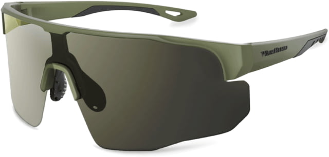 WarBird Deep State Glasses Green Frame/Brown Lens - Warbird
