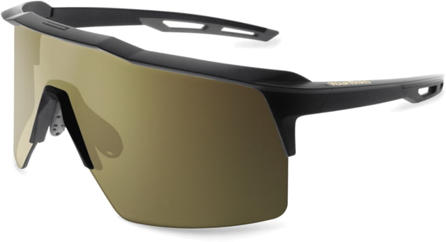 WarBird Ghost Wolf Glasses Black Frames/Brown Lens - Warbird