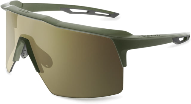 WarBird Ghost Wolf Glasses Green Frames/Brown Lens - Warbird