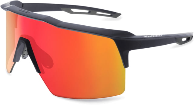 WarBird Ghost Wolf Glasses Navy Frames/ Brown Lens/Red Shield - Warbird