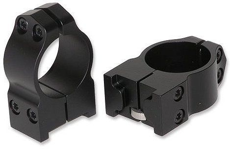 USED Warne Maxima Steel Rings 1in Ruger #1 MINI 14-30 Grooved Receiver PA High - Matte 2RM - Warne