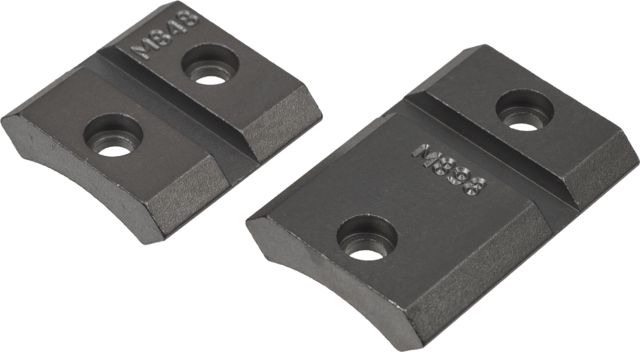 Warne 2 Pc Steel Mounting Base Cooper 16/22/50/52 - Matte - Warne
