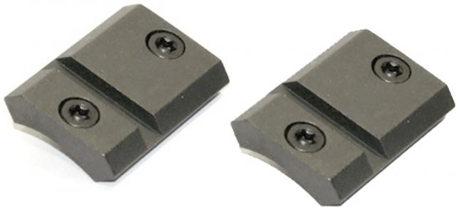 Warne 2-Piece Steel Base for Mossberg ATR 4X4 Matte Black - M902-877M - Warne