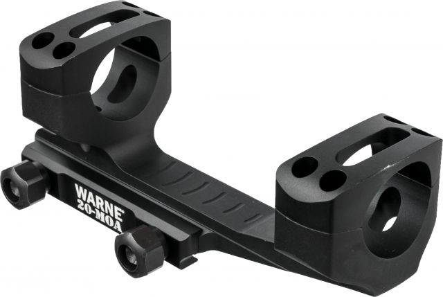 Warne Warne 20 MOA Extended Skeletonized MSR Mount 1in Black - $151.99 at Optics Planet