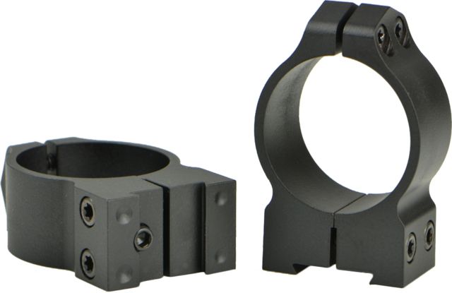 USED Warne Maxima Steel Rings 30mm CZ 527 16mm Grooved Receiver PA Medium - Matte 14B1M EDEMO1 Used Condition Like New Inspect and Rebox - Warne Scope Mounts