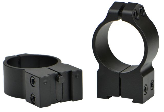 USED Warne Maxima Steel Rings 30mm Tikka Grooved Receiver PA High - Matte 15TM EDEMO1 Used Condition Fair Scratches - Warne Scope Mounts