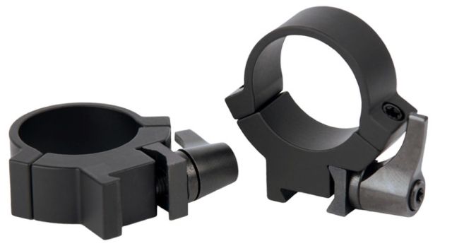 USED Warne Rimfire Rings 1in 3/8in or 11mm Dovetail QD Medium - Matte 721LM EDEMO2 Condition Fair Other - Warne