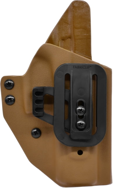 Warne Fabriclip IWB Holster Coyote Right Hand S&W J Frame 3 inch - Warne