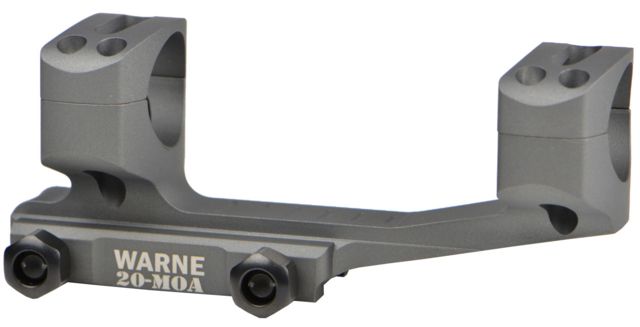 Warne Gen 2 Extended Skeletonized 34mm MSR Mount Tactical Gray - Warne