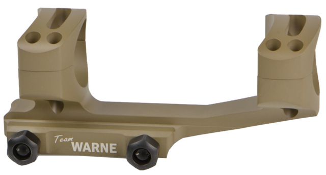 USED Warne Gen 2 Extended Skeletonized MSR Mount 30mm Tube Ultra High Dark Earth XSKEL30DE - Warne
