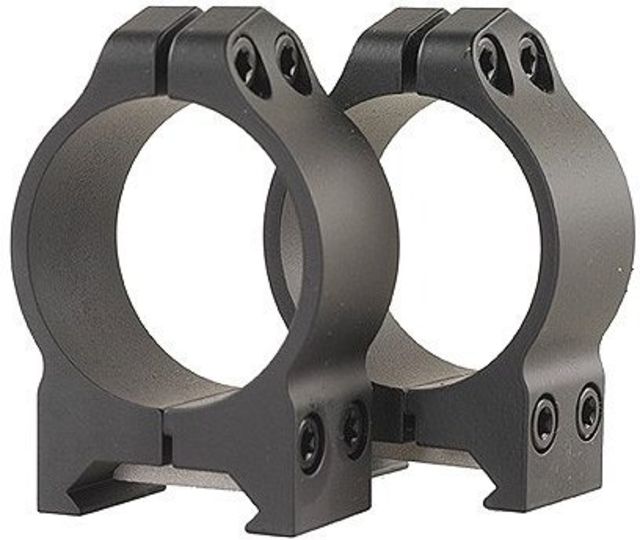 USED Warne Maxima Steel Rings 30mm Weaver/Picatinny PA High - Matte 215M - Warne Scope Mounts