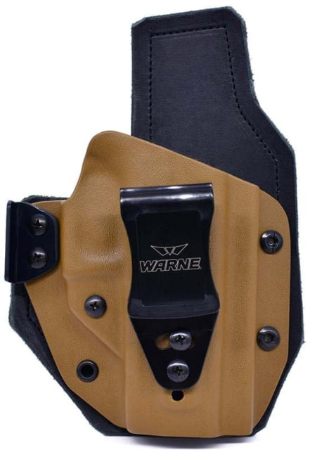 Warne Hybrid IWB Holster Coyote Right Hand Kimber Micro 9 - Warne