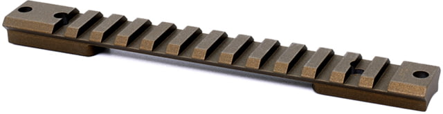 Warne Mountain Tech Tactical Rail for Remington Long Action 20MOA Burnt Bronze - Warne