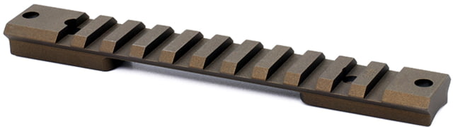 Warne Mountain Tech Tactical Rail for Remington Short Action 20MOA Burnt Bronze - Warne