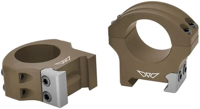 Warne Warne HyperLite Rifle Ring Dark Earth 34mm Low - $123.99 at Optics Planet