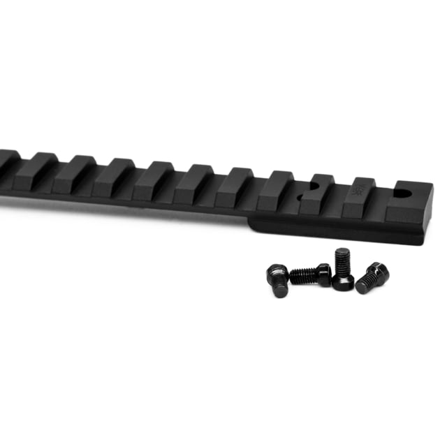 Warne Savage LA Vapor Picatinny Rail 6-48 Screws Black - Warne
