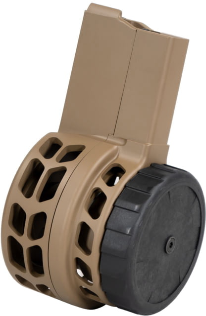 rior Systems Warrior Skeletonized AR-15 50 Round 5.56x45mm Rifle Magazine FDE 1 Pack Aluminum Ammo