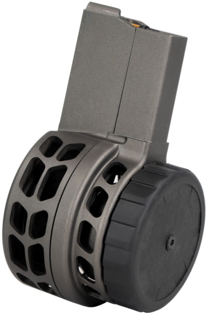 rior Systems Warrior Skeletonized AR-15 50 Round 5.56x45mm Rifle Magazine Tungsten Gray 1 Pack Aluminum Ammo