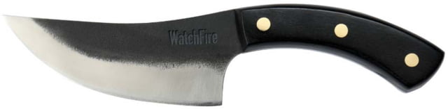 WatchFire Bosna Butcher Knife 4.75 in 7Cr17MoV Stainless Steel Blade Black Pakkawood Handle 1006375