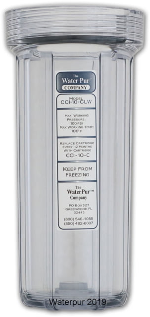 WaterPur Clear Water Filter Housing