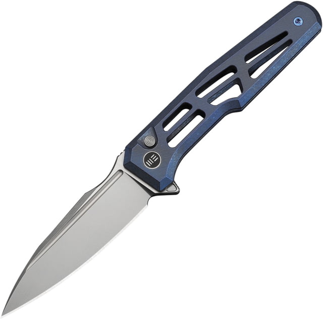 We Knife Co Ltd Dressytak Button Lock Blue - WE Knife Co