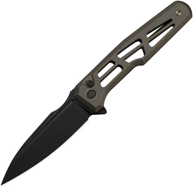 We Knife Co Ltd Dressytak Button Lock Bronze - WE Knife Co