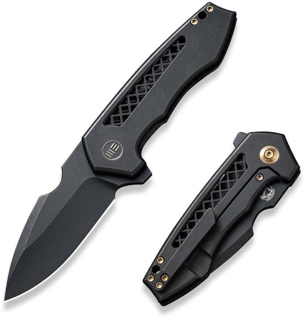 We Knife Co Ltd Harpen Flipper Knife Titanium Handle - We Knife Co Ltd