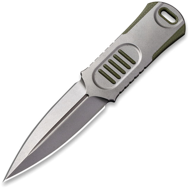 We Knife Co Ltd OSS Dagger Knife 2.25" stonewash finish CPM-20CV stainless dagger b Green G10 handle - We Knife Co Ltd