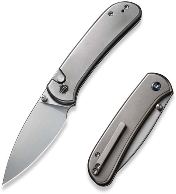 We Knife Co Ltd Weknife Qubit Thumb Stud & Button Lock Knife Titanium Handle - We Knife Co Ltd