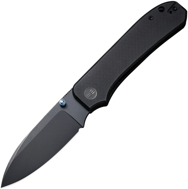 We Knife Co Ltd Big Banter Folding Knife 3.69in Carbon Steel G10 Handle Black - We Knife Co Ltd